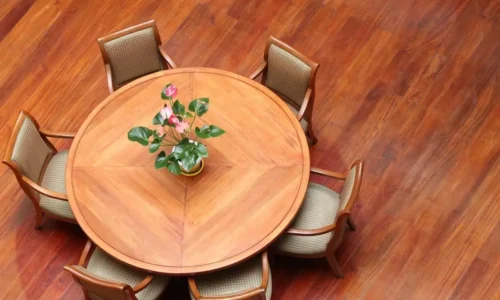 mesa de jantar redonda